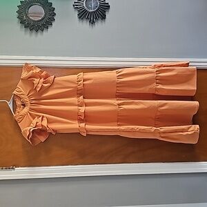 Apricot dress